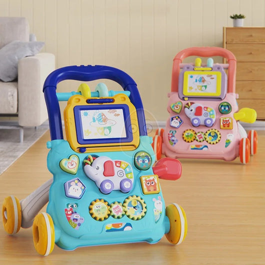 Trotteur musical pour bébé de 0 à 12 mois
