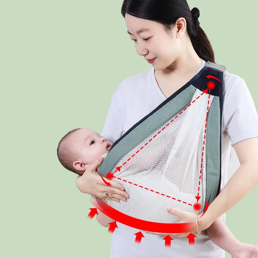 Porte-Bébé Simple d'Épaule pour Bébés de 0 à 36 moi