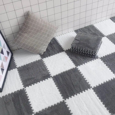 Tapis de Puzzle Doux et Amusant pour Pour Bébé 20pcs