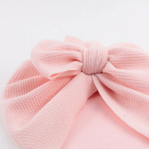 Turban avec nœud papillon pour bébé