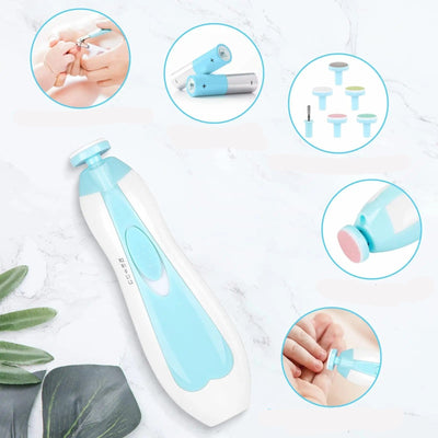 Coupe-Ongles Électrique Multifonctionnel pour Bébé
