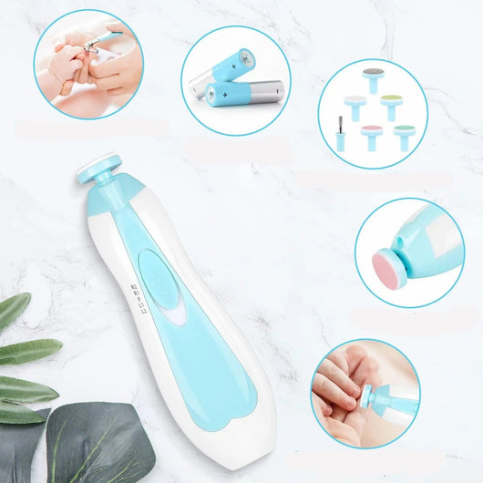 Coupe-Ongles Électrique Multifonctionnel pour Bébé