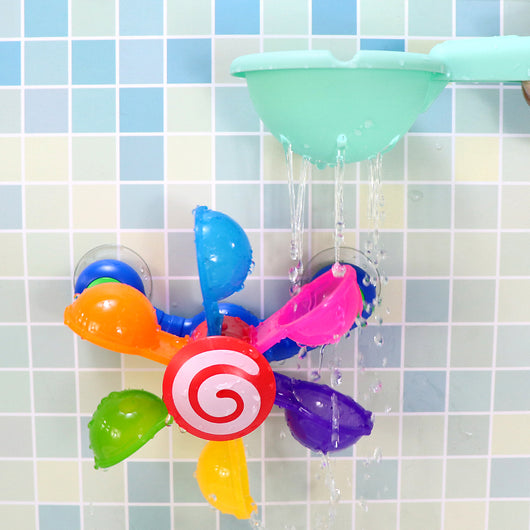 Jouets de bain colorés pour bébé