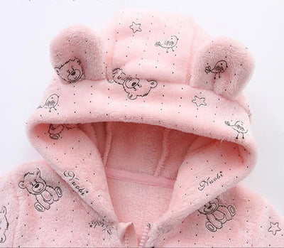 Barboteuse Chaude et Mignonne pour bébés