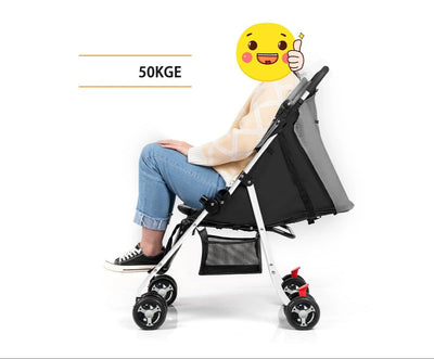 Poussette Bébé 2 en 1 Pliable et Légère