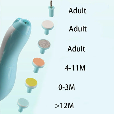 Coupe-Ongles Électrique Multifonctionnel pour Bébé