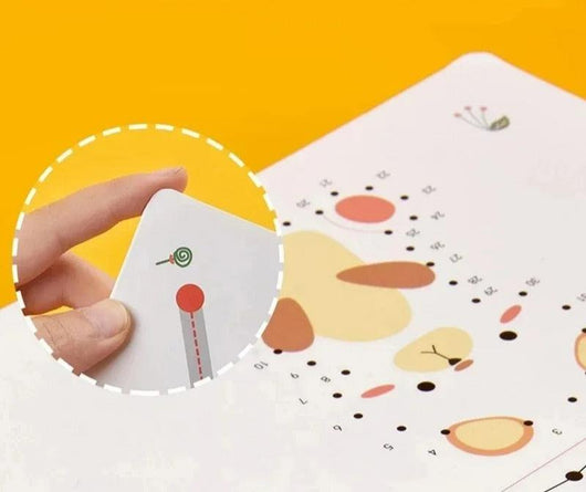 Cahier de Pratique Magique Réutilisable pour Enfants