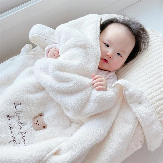 Couverture Peluche Ours