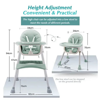 Chaise Haute Pliable  pour enfants