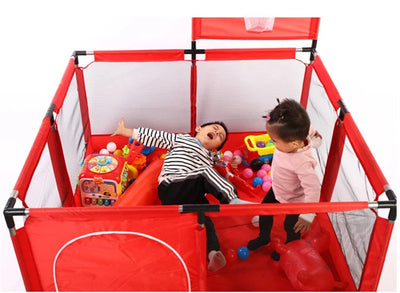Parc Bébé de Jeu Sécurisé avec Filet – Grand Espace de Jeux Intérieur