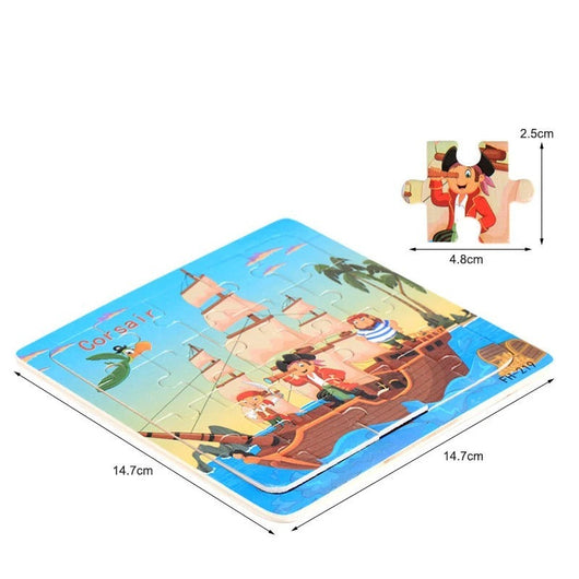 Puzzle 3D 20 pièces pour enfants