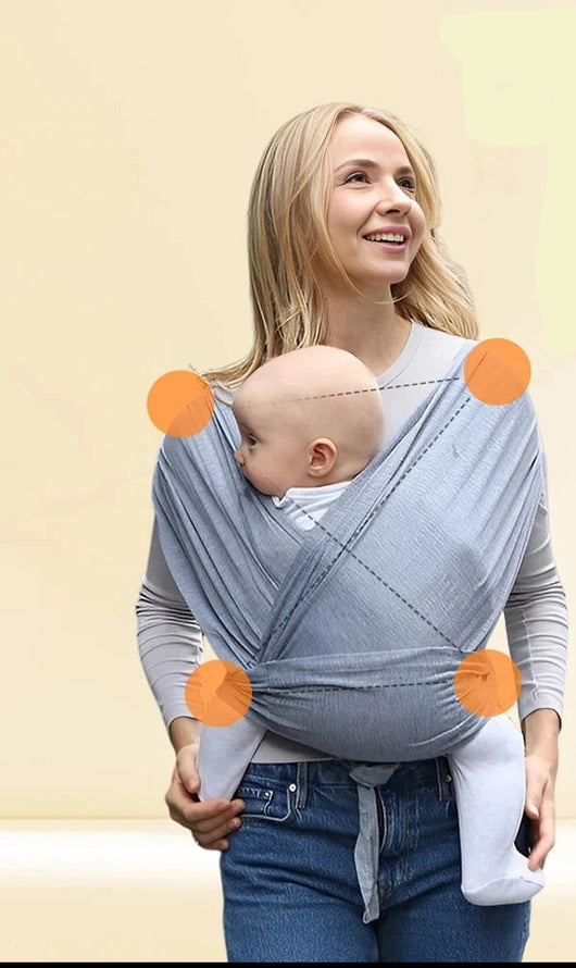 Écharpe porte bébé
