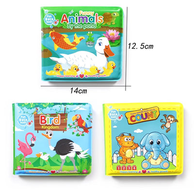 Livre Éducatif Indéchirable et Imperméable pour Bébé - Découvertes sans Limite!