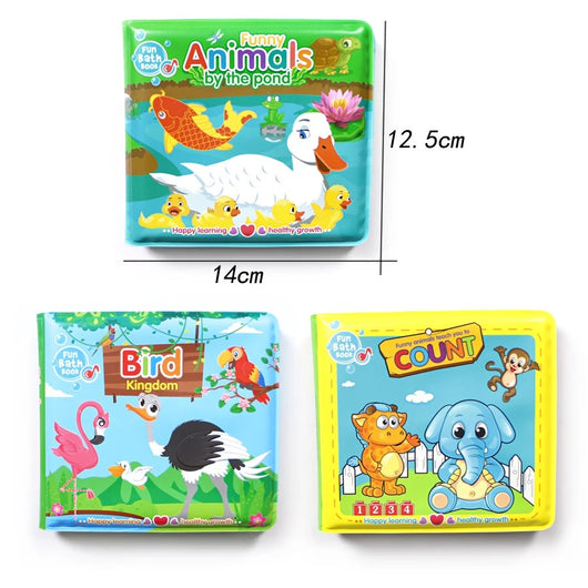 Livre Éducatif Indéchirable et Imperméable pour Bébé - Découvertes sans Limite!