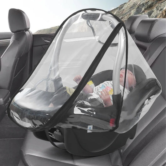 Housse de Pluie pour Siège Auto Bébé en EVA Transparent