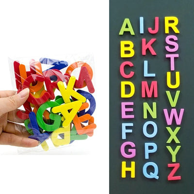 Autocollants Éducatifs : Lettres  et nombres Magnétiques pour Enfants en Mousse EVA