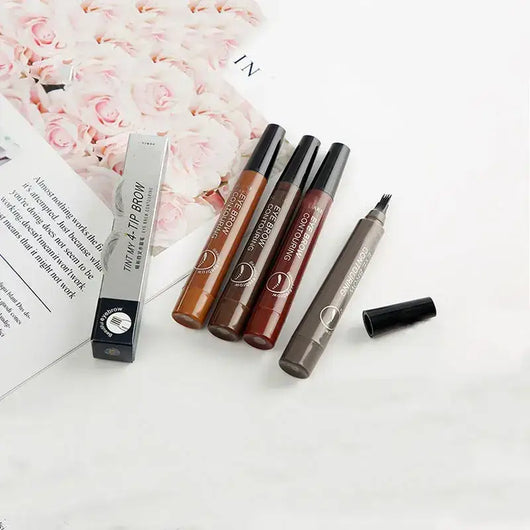 Stylo à Sourcils 4D – Effet Microblading Waterproof & Longue Tenue