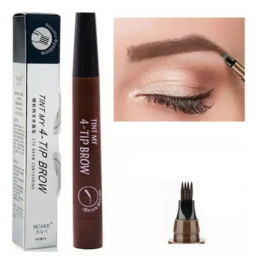 Stylo à Sourcils 4D – Effet Microblading Waterproof & Longue Tenue