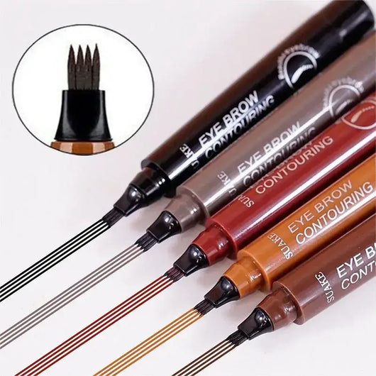 Stylo à Sourcils 4D – Effet Microblading Waterproof & Longue Tenue