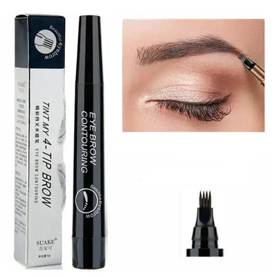 Stylo à Sourcils 4D – Effet Microblading Waterproof & Longue Tenue