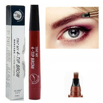 Stylo à Sourcils 4D – Effet Microblading Waterproof & Longue Tenue
