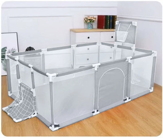 Parc Bébé de Jeu Sécurisé avec Filet – Grand Espace de Jeux Intérieur