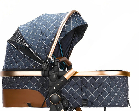Berceau de Poussette bébé Trio 3 en 1 - Berceau Poussette de Haute Qualité