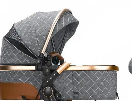Berceau de Poussette bébé Trio 3 en 1 - Berceau Poussette de Haute Qualité