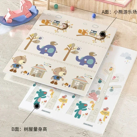 Tapis de Jeu Double Face Pour Bébé