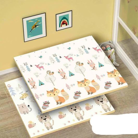Tapis de Jeu Double Face Pour Bébé
