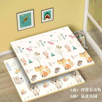 Tapis de Jeu Double Face Pour Bébé - 180x200cm