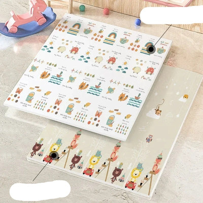 Tapis de Jeu Double Face Pour Bébé
