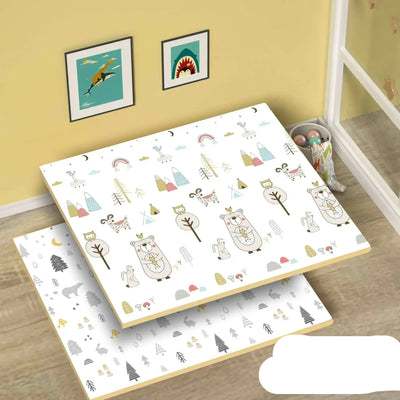 Tapis de Jeu Double Face Pour Bébé
