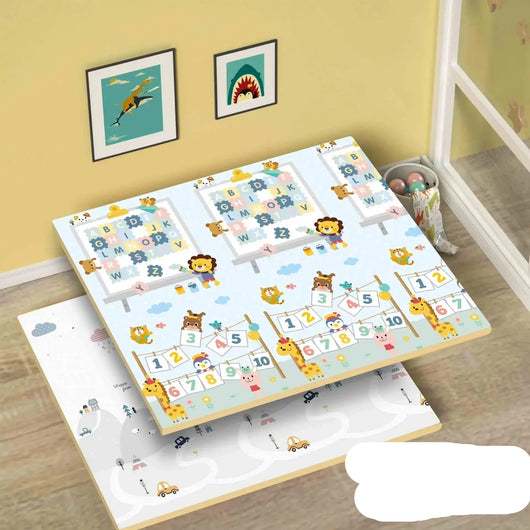Tapis de Jeu Double Face Pour Bébé