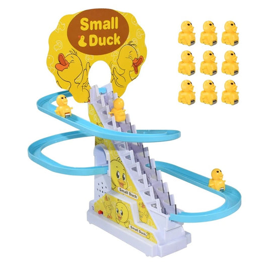 Lot de 9 jouets électriques en forme de canard d'escalier