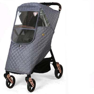 Couverture Imperméable de Poussette Anti-Pluie et Coupe-Vent pour bébé