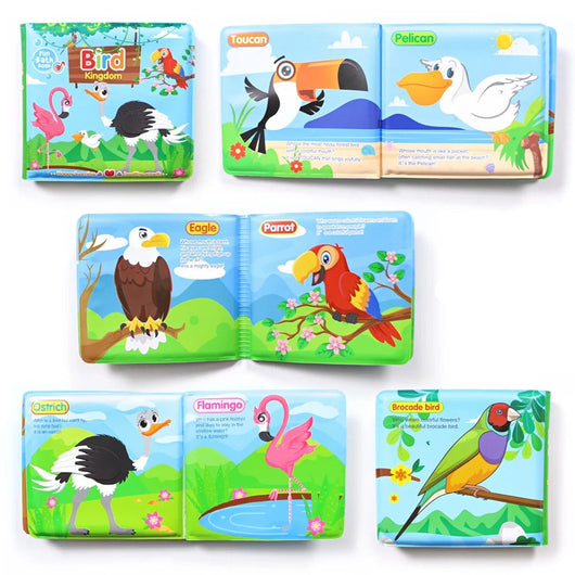 Livre Éducatif Indéchirable et Imperméable pour Bébé - Découvertes sans Limite!