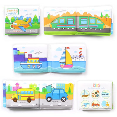 Livre Éducatif Indéchirable et Imperméable pour Bébé - Découvertes sans Limite!