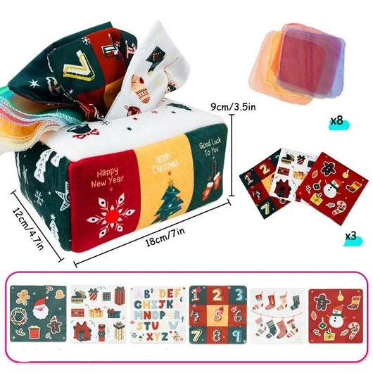 Boîte à Mouchoirs Magique Montessori pour Bébé