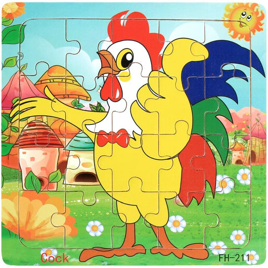 Puzzle 3D 20 pièces pour enfants