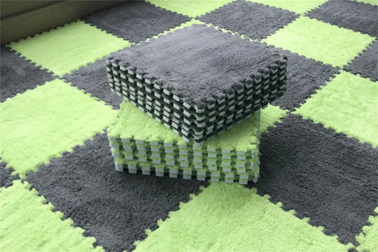 Tapis de Puzzle Doux et Amusant pour Pour Bébé 20pcs