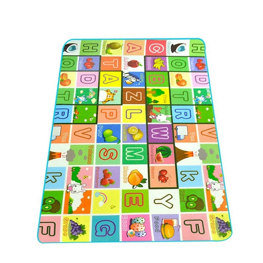 Tapis d'Éveil Souple en Mousse Eva, Idéal pour le Développement Moteur  180x120x0.3cm