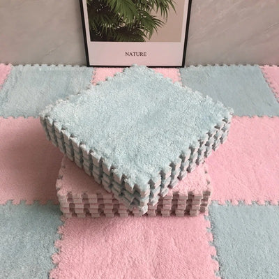 Rose et bleu