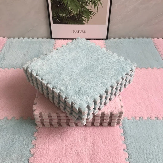 Tapis de Puzzle Doux et Amusant pour Pour Bébé 20pcs
