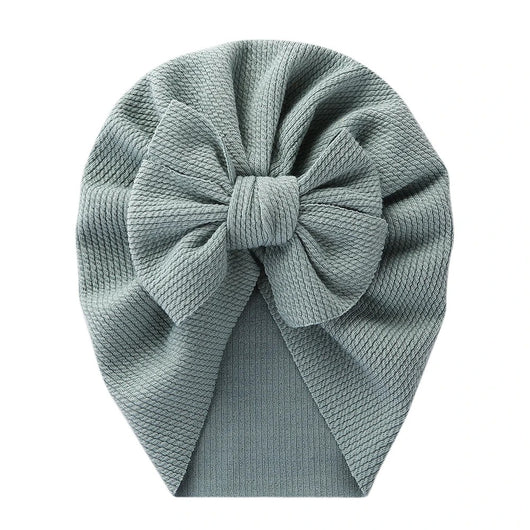 Turban avec nœud papillon pour bébé