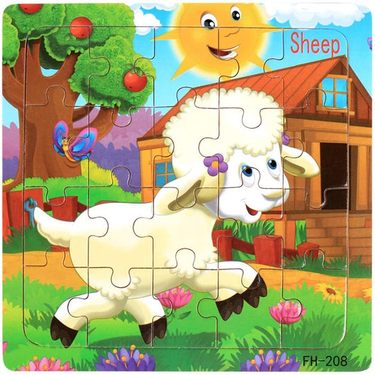 Puzzle 3D 20 pièces pour enfants