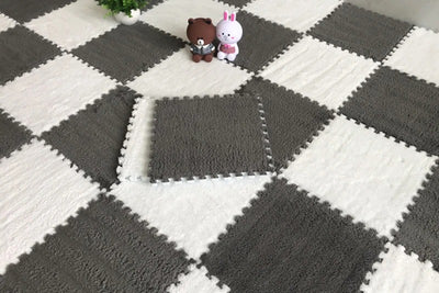 Tapis de Puzzle Doux et Amusant pour Pour Bébé 20pcs