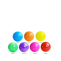 50pcs / 5.5cm / 7couleurs