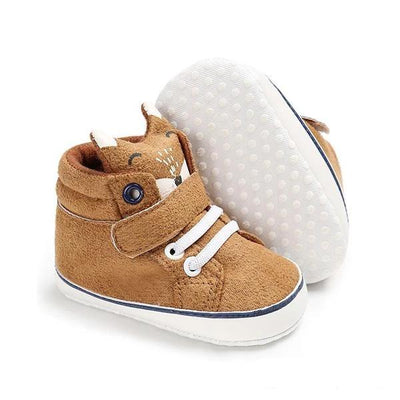 Chaussures hautes animaux à lacets - 9mois et moi