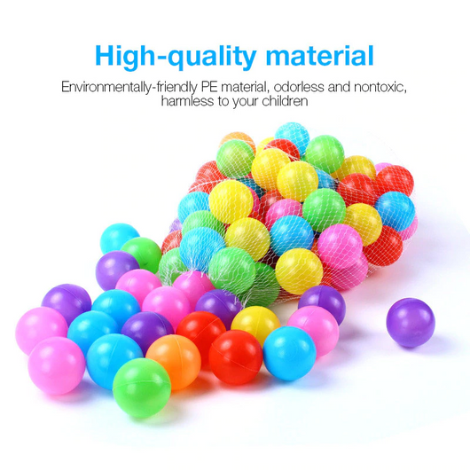 Balles Multicouleurs 100pcs - 9mois et moi
